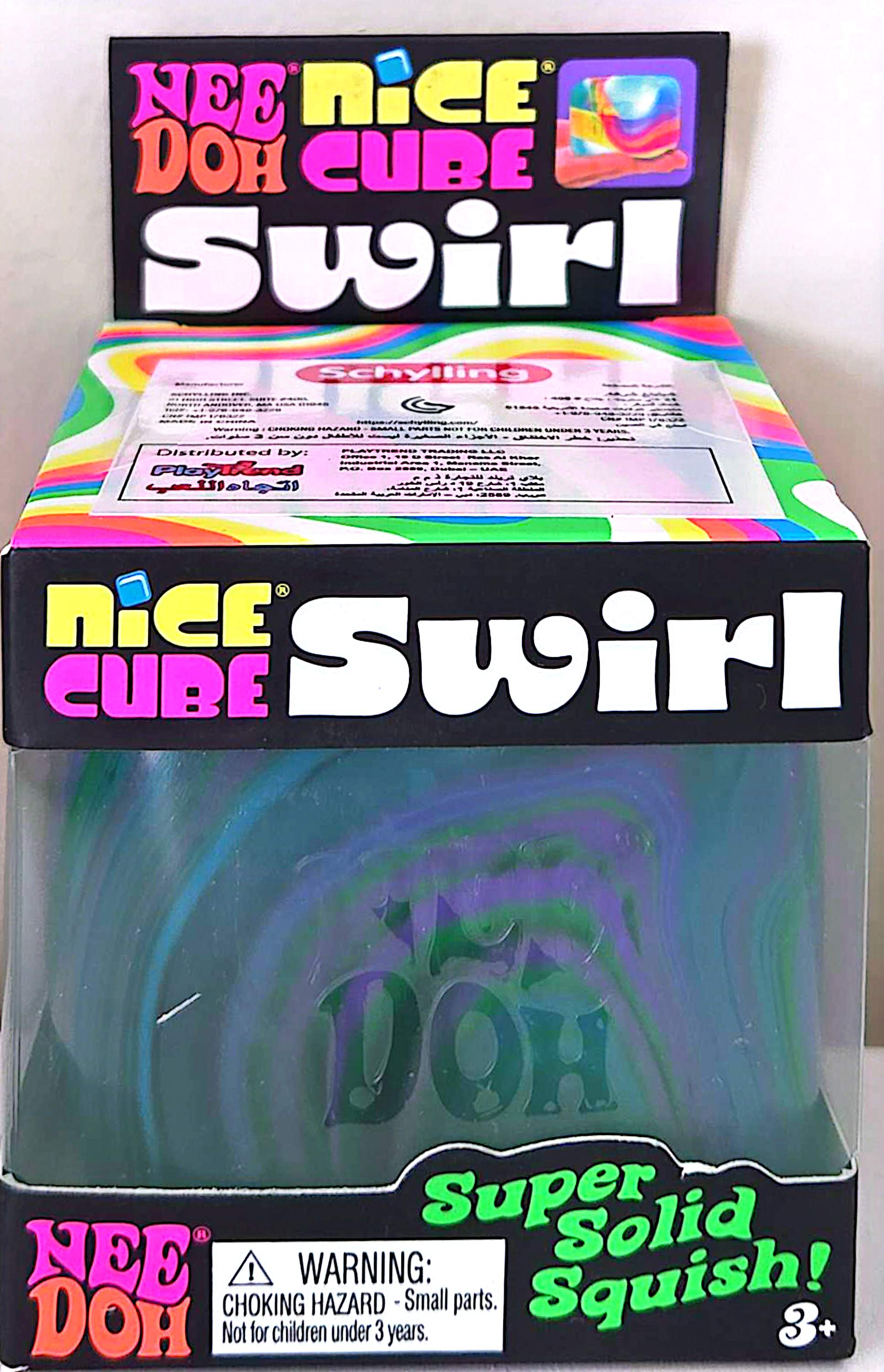 NEEDOH Nice Cube Swirl Squishy