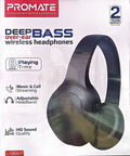 Promate deep Bass over hear wireless headphones