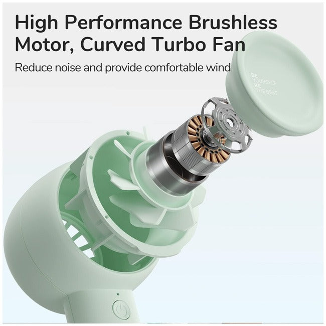 JISULIFE HANDHELD FAN LIFE5 4500MAH - GREEN